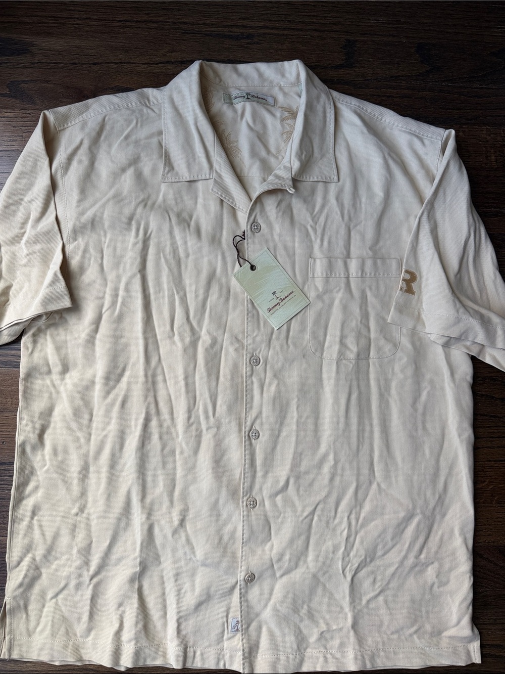 NWT mens Rutgers / Tommy Bahama collegiate button down